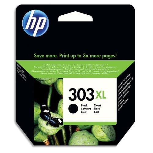 Hp 303xl cartouche d'encre noire grande capacité authentique (t6n04ae)_0