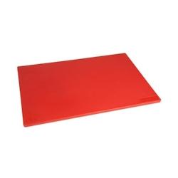 Hygiplas planche rouge à découper 45,7 x 30,5 x 1,3 cm - rouge plastique J255_0