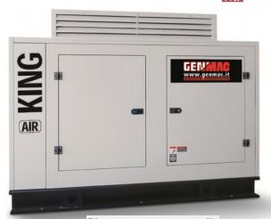 King-air gu40ds groupes électrogènes industriel - genmac -  60hz@1800rpm 380/220v 3ph_0
