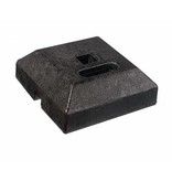 Minibloc - Traffimex - Pied de balise 15 kg - Ouvertures 40 x 40 mm - Réf. 11-6015-001_0