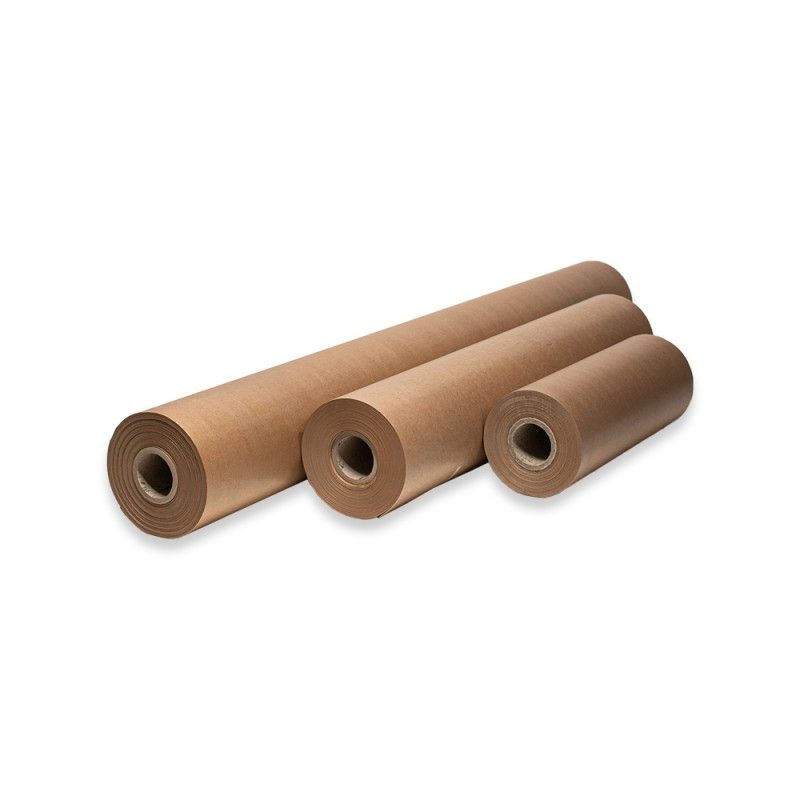 Papier kraft en rouleau - CGE - 100 % pur - fibres vierges et finition vergée_0