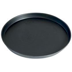 Platine ronde en tôle acier noir ø 260 mm - Référence TLN2625 - Épaisseur 0,6 mm_0