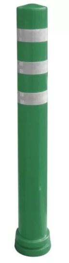 Potelet à mémoire de forme diamètre 80 mm - hauteur 660 cm - Série TPA660 - Polyuréthane avec bandes réfléchissantes_0