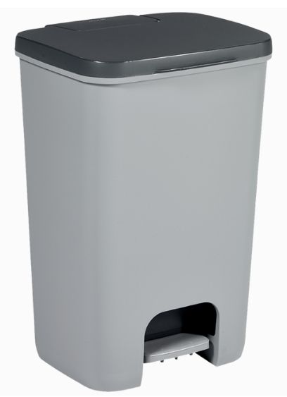 Poubelle à pédale Essentials - Curver Luxembourg SARL - design attrayant de 20L à 40L avec bac intérieur amovible_0