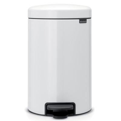 Poubelle NewIcon Brabantia 12L blanche_0