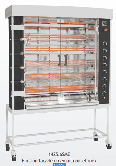Rôtissoire électrique 6 broches 30/36 poulets ROTISOL 1425-6SME_0