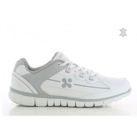 Chaussures de sécurité basses - Ref.Lgr - Basket à lacets Henny gris/blanc - Actuelvet_0