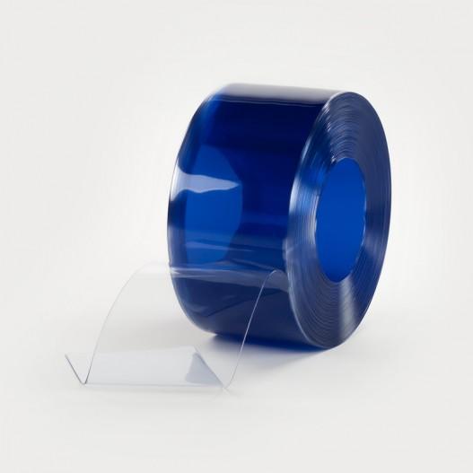 Rouleau 50m lanière pvc standard azuré bleu 200mm x 2mm_0