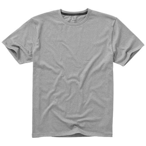 T-shirt manches courtes pour hommes Nanaimo - Col tricot plat - 100% coton peigné Ringspun - 160 g/m²_0