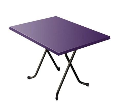 TABLE DE TERRASSE ALSACE VIOLET 110 X 70 CM