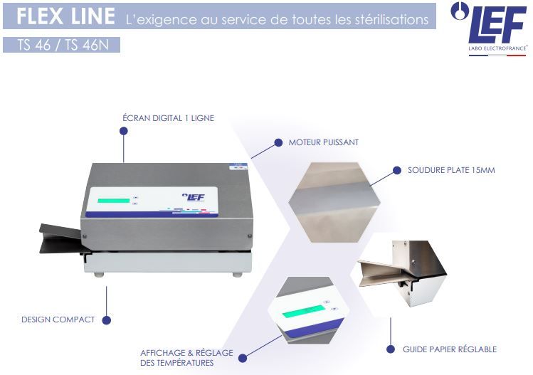 Thermosoudeuse flex line - ts 46 / ts 46n- écran 1 ligne_0