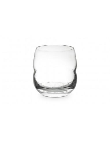 Verre à onde de forme et fleur de vie - sans plomb - Verre revitalisant en borosilicate_0