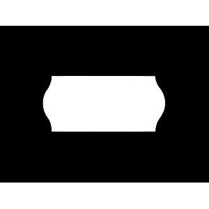 Boîte de 36 rouleaux - 54 000 étiquettes adhésives 26x12 mm blanches permanentes pour pinces OPEN C8, S10 et METO_0