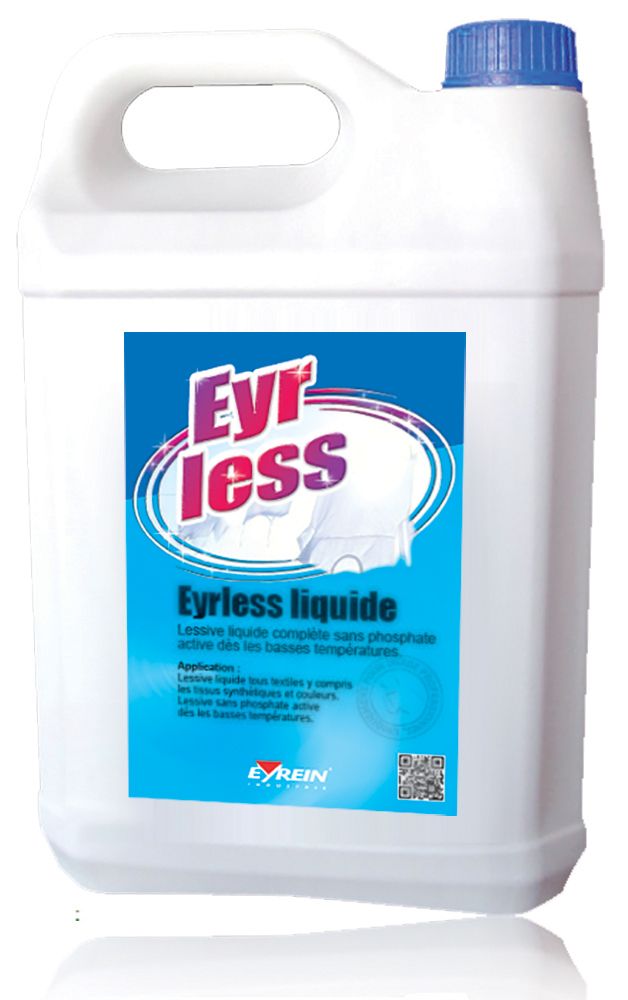 Eyrless liquide - Lessive liquide active dès basses températures - Bidon 5L - Réf. A05560_0