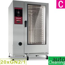 Four mixte électrique vapeur directe et convection, 20 niveaux gn2/1+cleaning dim. 1162x1066 niveaux h1794 - SDE/XC-22_0