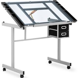 Fromm & Starck - Fromm & Starck Table À Dessin Bureau Planche Table D’Architecte Architecte Inclinable Professionnelle Star_Desk_10 (Plateau 120 x_0