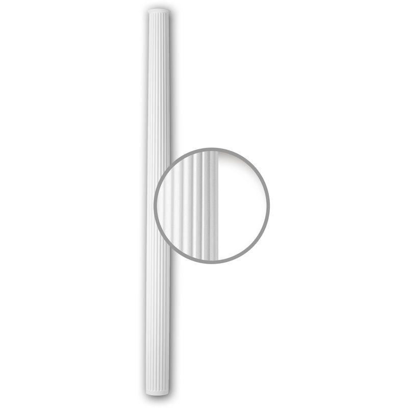 PROFHOME DECOR - FÛT DE COLONNE 112071 PROFHOME COLONNE ÉLEMENT DÉCORATIVE STYLE NÉO-CLASSICISME BLANC - BLANC