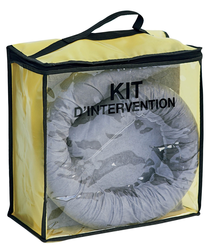 Kit anti-pollution tous liquides en Sac PVC avec une capacité d'absorption  50 L - KTL050B  - DELAHAYE INDUSTRIES_0