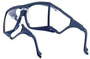 Lunettes de protection - Teknic - ultra-résistantes avec branches réglables et oculaire en polycarbonate_0