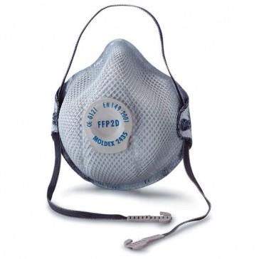 Masque anti-poussières coque FFP2 NR D Smart 2435 avec soupape Ventex - protection contre vapeurs organiques_0