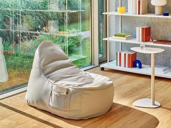 Pouf Filo déhoussable pour espace de relaxation ecoresponsable_0