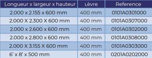 Niveleur de quai hydraulique Alapont - capacité de charge 9 000 kg - robuste et sûr avec conception sur mesure_0