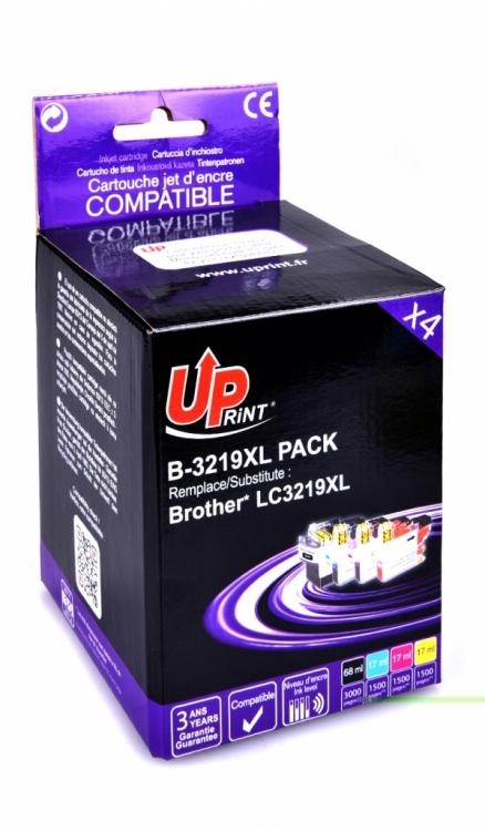 Pack Premium LC3219XL - Cartouches d'encre compatibles grande capacité pour imprimantes Brother_0