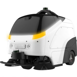 Robot nettoyeur balayeur pour les lieux publics  - sweeper 100_0