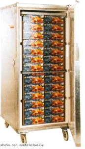Roll armoire isotherme - dimensions 760x820x1755 mm - charge dynamique 600 Kps_0