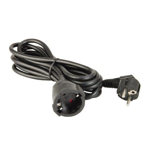 UNITEC 44565 - Rallonge Schuko avec cordon recouvert de plastique H05VV-F 3G 1,5 mm²_0
