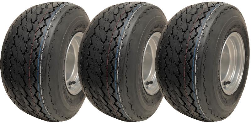 18x8.50-8 Chariot de golf Buggy Roues 4 plis Pneus herbe sur jantes Wanda P509 (Lot de 3)_0