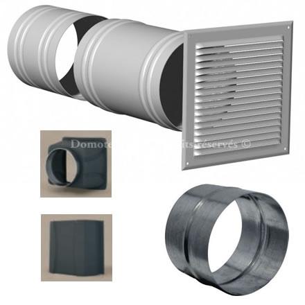 ACCESSOIRES AÉROMAX - GAINE PEHD 1,4M Ø 160MM_0