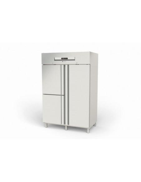 Armoire positive 2 portillons et 1 porte pleine GN2/1 - Référence : AGR1003PF_0