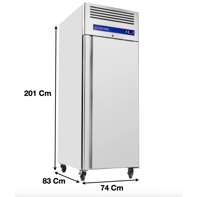 Armoire réfrigérée GN2/1négative 700 L 1 Porte tropicalisé - GN650BT_0