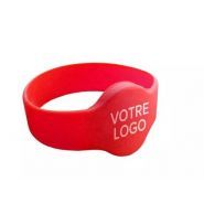 Bracelet RFID en silicone rond - Europaband - Réutilisable, robuste et personnalisable_0