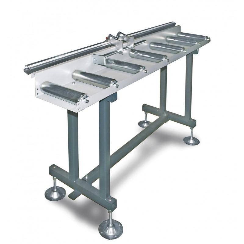 Convoyeur d'amenée MRB B - Largeur 400 mm, Longueur 2 m, Pieds réglables - Capacité 300 kg/m - Référence 3661222_0