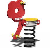 Jeu sur ressort fleur - fleur1pe - Crea Equipements - Pour enfants de 2 à 6 ans_0