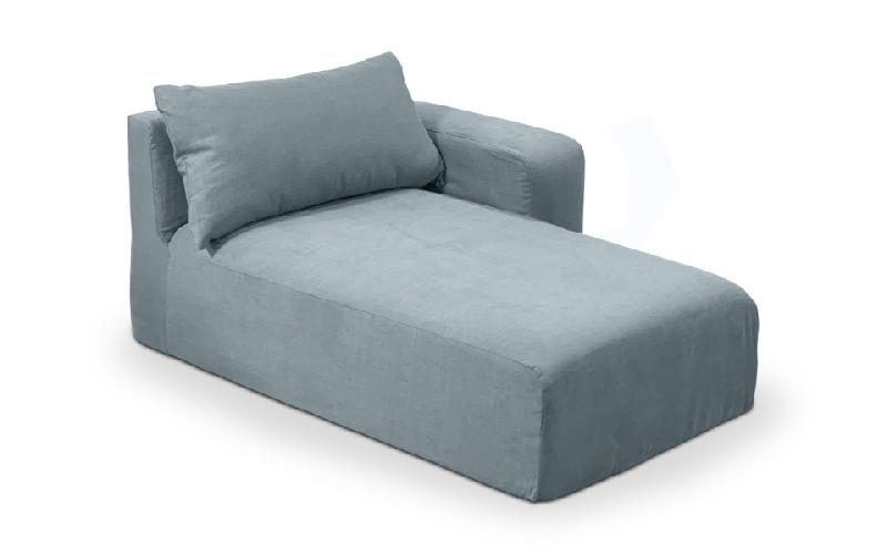 Méridienne Mykonos 110 x 160 cm gauche/droite - Home Spirit - structure mousse et configurable_0
