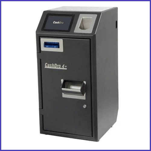 Monnayeur Automatique CashDro 4+ - Sécurité et Efficacité pour votre Point de Vente - Accepte Pièces et Billets_0