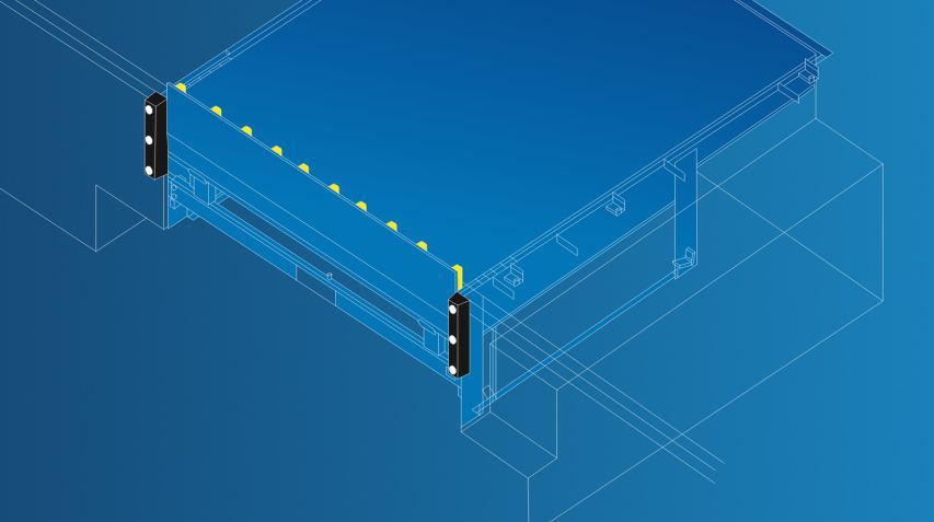 Niveleur de quai type PS2 - Promstahl - largeur 1750 à 2400 mm - électro-hydraulique à lèvre basculante_1