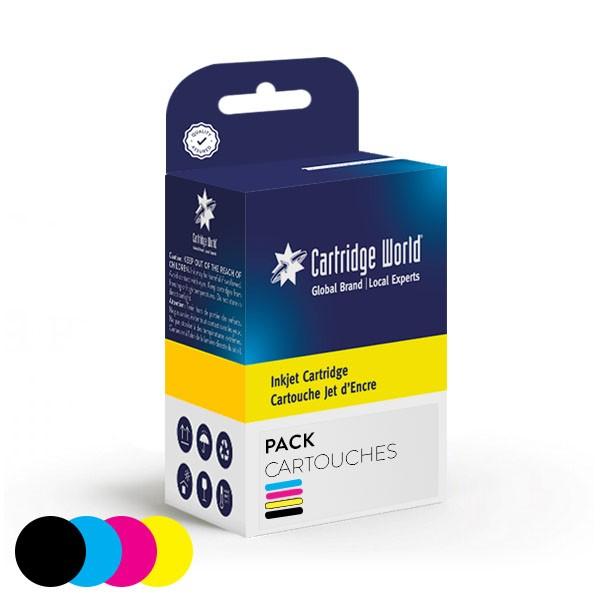 Pack de 4 cartouches d'encre BK + C + M + Y Cartridge World - Compatible Epson T3596_0