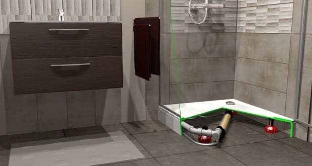 Récupérateur de chaleur des eaux grises de la douche -  30 % d'économies d'énergie - Turbosiphon Reccal_0