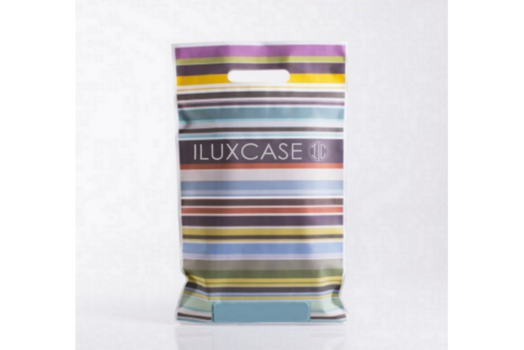 Sac plastique personnalisable sur-mesure - Poignées bretelle ou découpées - PE vierge ou recyclé - Minimum 50 microns_0