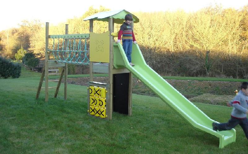 Structure de jeux pour enfants contrôlé et homologué - BOUTON D'OR JUNIOR_0