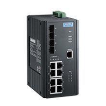 Switch PoE Ethernet Gigabit non managé - 8 ports RJ45 + 4 ports SFP - Référence: EKI-2712G-4FPI-AE - Advantech_0