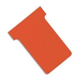 VALREX ETUI DE 100 FICHES T INDICE 1,5 ORANGE