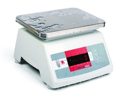 Balance compacte étanche Valor 1000W Ohaus - Économique et adaptée à l'agro-alimentaire - Portées de 3kg à 30kg_0