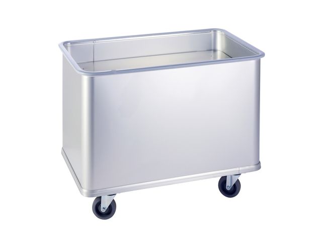 Chariot rectangulaire très maniable en aluminium - Fond mobile ajustable - Andromède_0