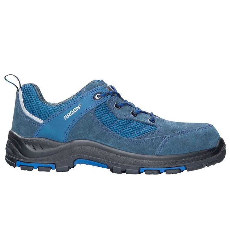Chaussures de sécurité Ardon Turner S1P - pointe et plaque en acier - design élégant en cuir suédé_0