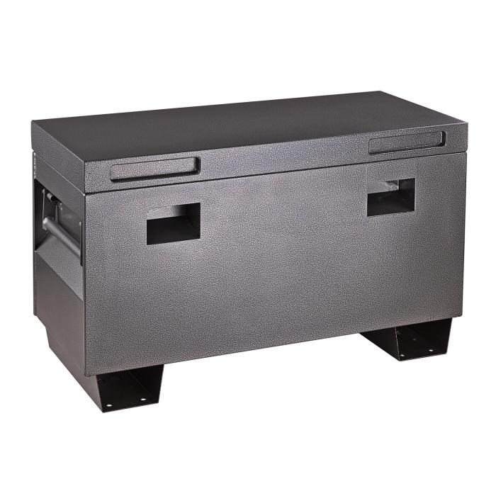 Coffre de chantier verrouillable grey xl - 170 litres - acier_0